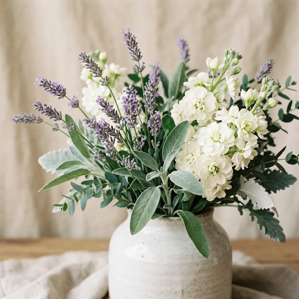 Lavender arrangement
